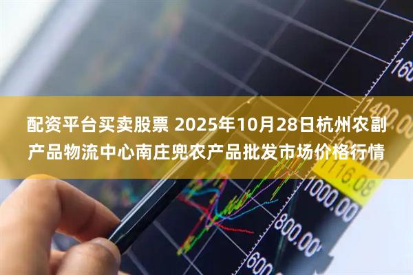 配资平台买卖股票 2025年10月28日杭州农副产品物流中心南庄兜农产品批发市场价格行情